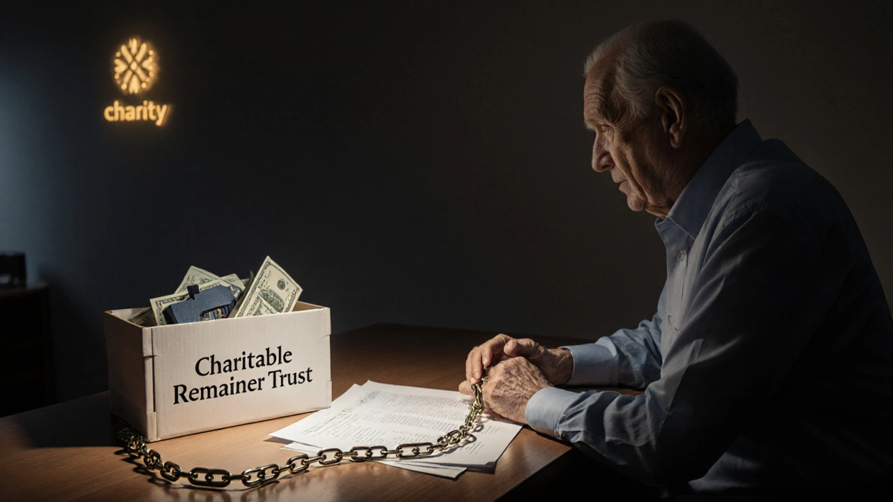 What Are the Disadvantages of a Charitable Remainder Trust?