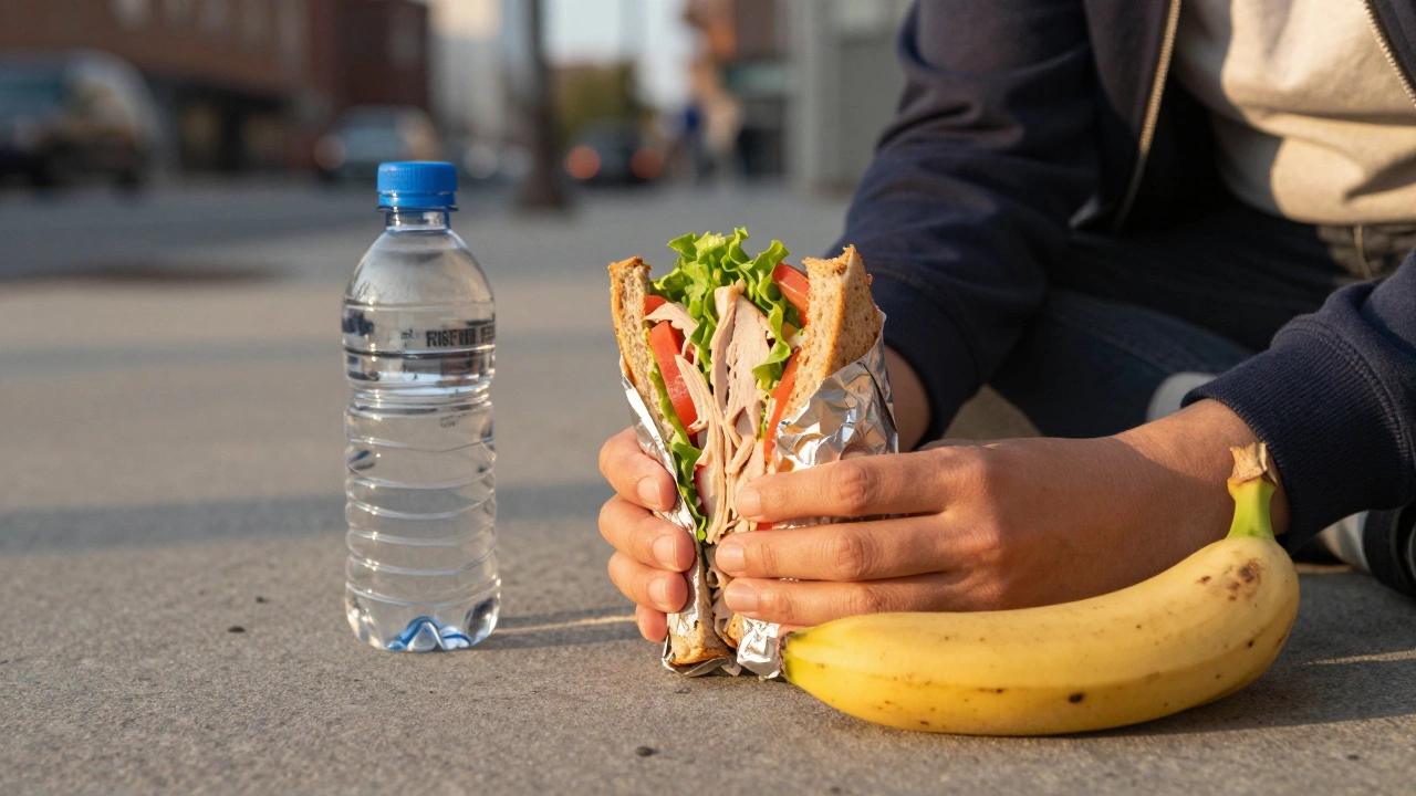 What is the best food to give a homeless person?