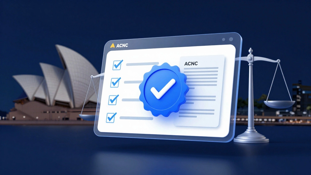 Digital interface with compliance checkmarks and scales of justice symbol